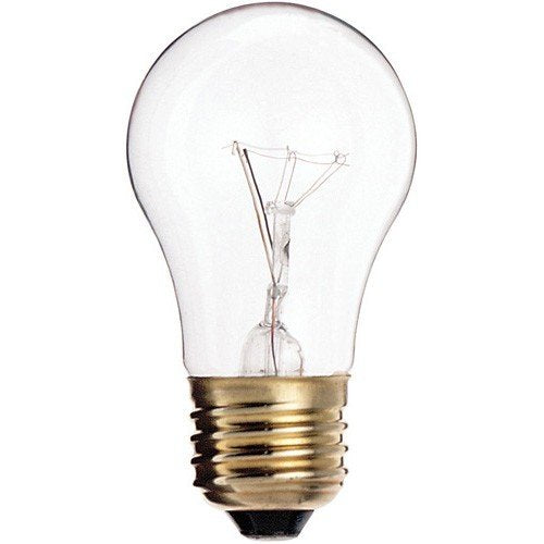 Kor (Pack Of 6) 25A15/Cl - 25-Watt A15 Incandescent Appliance Bulb - Clear Finish - Medium (E26) - Standard Us Size Household Ba