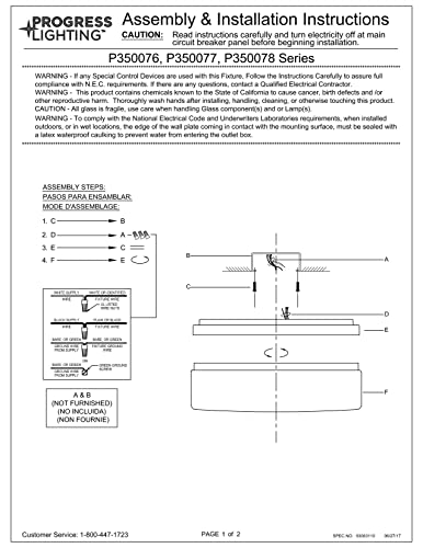 Progress Lighting P350078-020-30 Maier Led Close-To-Ceiling, Bronze