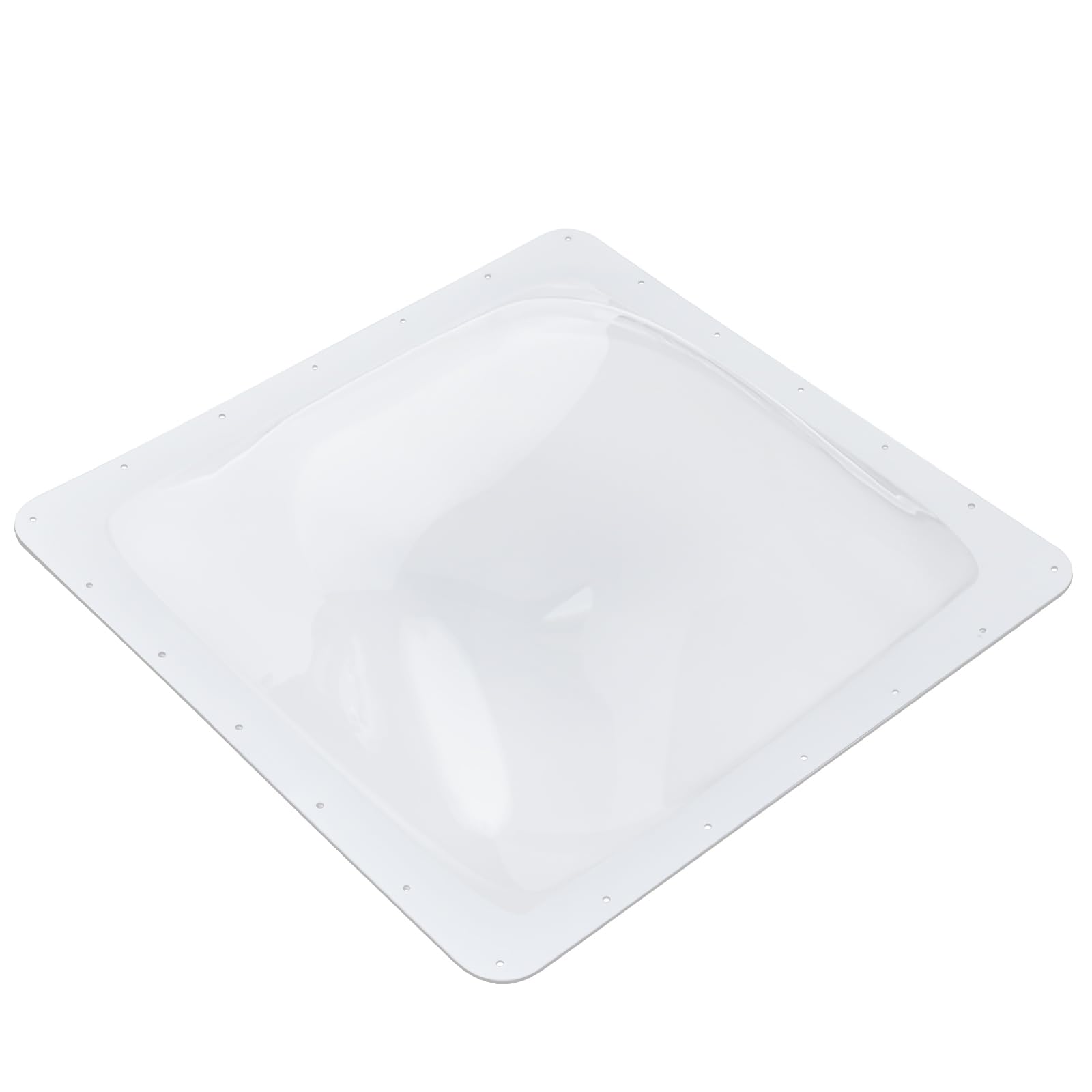 XMK RV Skylight Replacement Dome - 22"x22" Clear Polycarbonate, Model RV Skylight-013 for Camper, Trailer, Motorhome