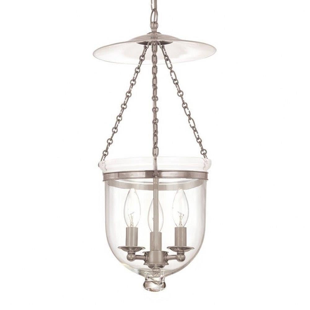 Hudson Valley Lighting 255-PN-C1 Hampton - 4 Light Pendant 30.75 inches Tall and 14.5 inches Wide - Polished Nickel