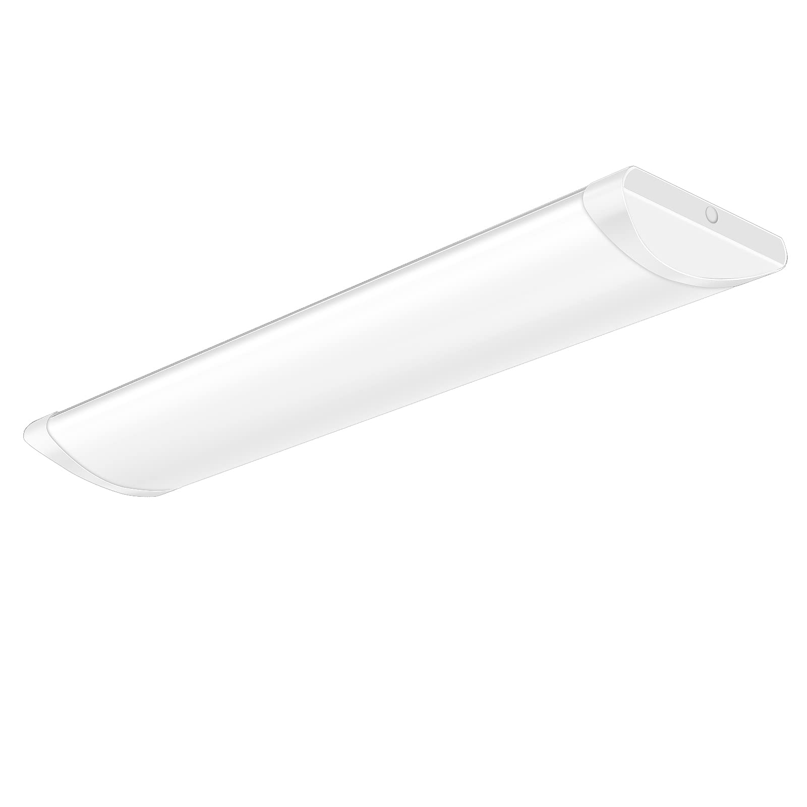 ANTLUX 4FT LED Wraparound Puff Lights  50W/5500LM  3 Color Temperature Dimmable LED Wrap Light  4 Foot LED Flush Mount Ceiling Lights  48 Inch LED Light Fixtures for Kitchen Laundry Office  White