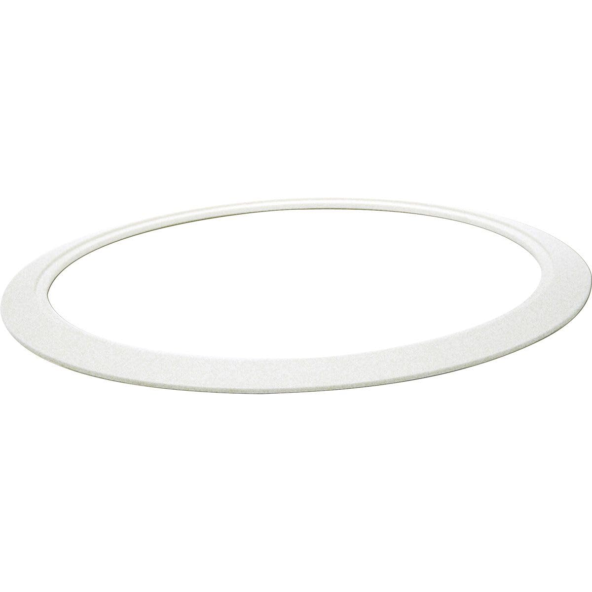 Progress Lighting Recessed Goof Ring, 8-7/8-Inch Diameter, 1/16-Inch Height, White, Model P8585-01, Plastic