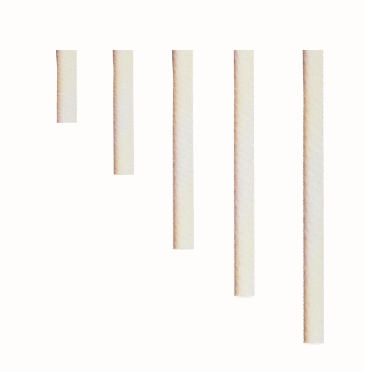 Cal 36in Pendant Assembly Pole, Metal, White, Model HT-294/36/PL-WH