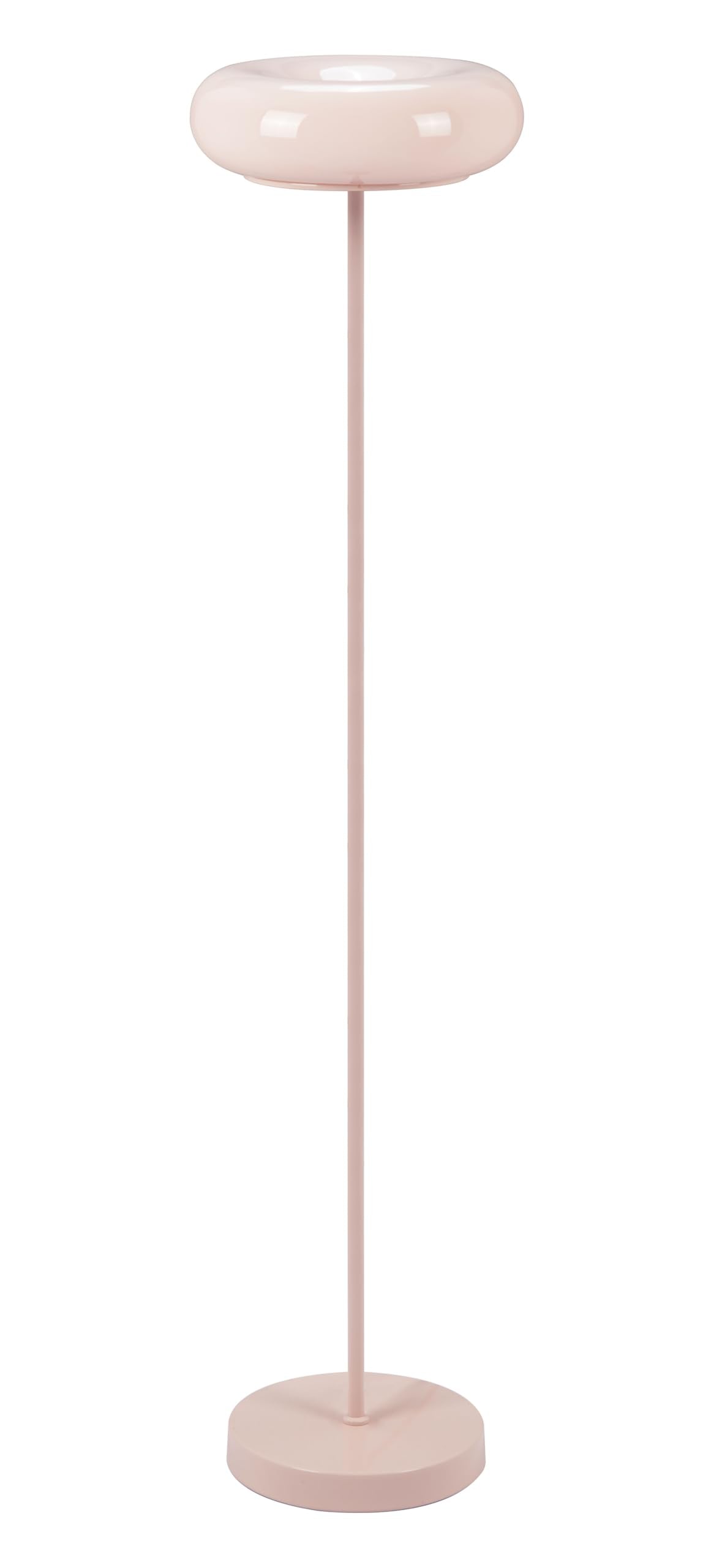 Zuo Munk Floor Lamp, Modern Pink Design, PVC Material, 53.5in H, Model 56180