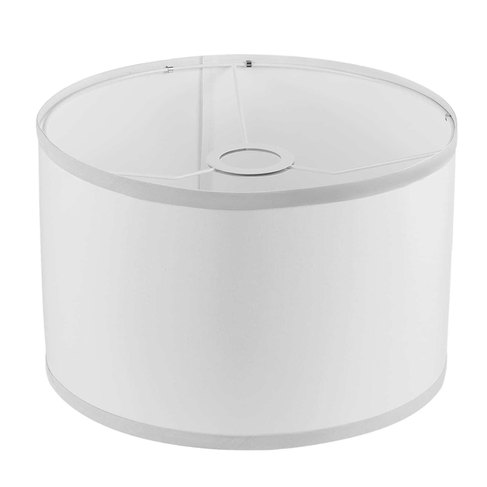 11x11x8 Assembly Required Lampshade for Floor Lamp, Table Lamp, Bedside Lamp, Fabric Drum Lampshade Classic Modern Style, Spider