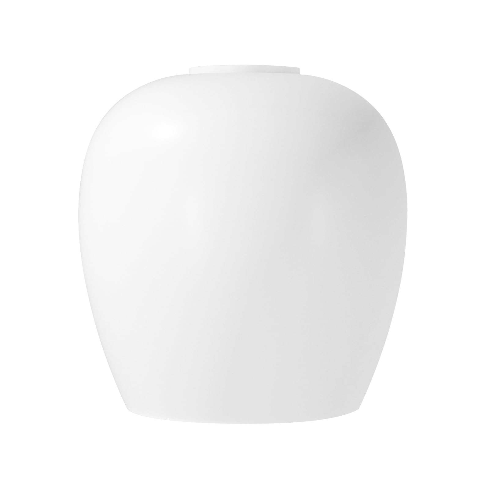 ONEWISH Opal Glass Lampshade, Small Lampshade Replacement for Table Lamp Floor Lamp Wall Sconces Pendant Lamp, White Modern Lamp