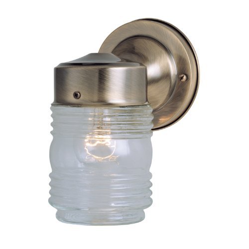 Westinghouse Clear Jelly Jar Fixture, No Size, Plastic Pendant Light