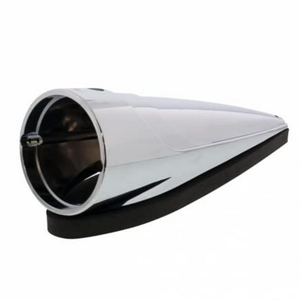 United Pacific 30607B Truck Cab Light Housing, Chrome Led Competition Series, Without Visor