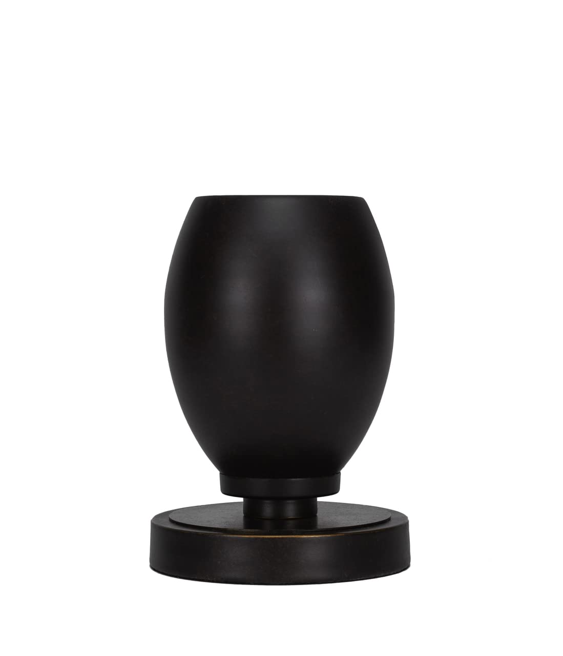 Toltec Lighting Luna 1 Light Table Lamp in Dark Granite (51-DG-426)