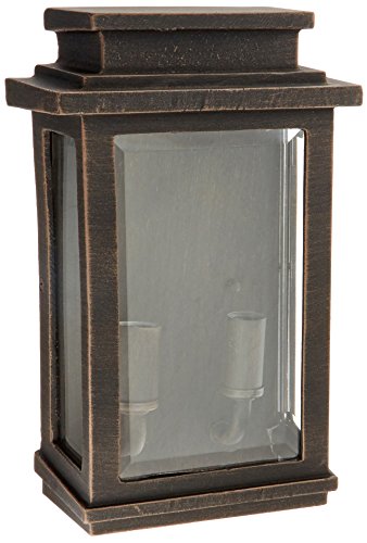 Art Craft Lighting Fremont Outdoor Wall Sconce, Medium, Aluminum, Oil-Rubbed Bronze, Model AC8291ORB