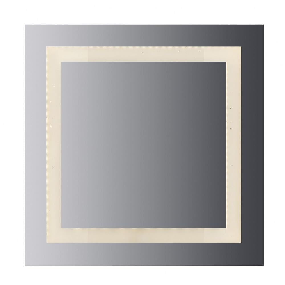 Cal Lighting Lm4Isd-3636-3K Contemporary Modern Led Mirror From Glow Mirror Collection In Chrome Finish, 2.00 Inches