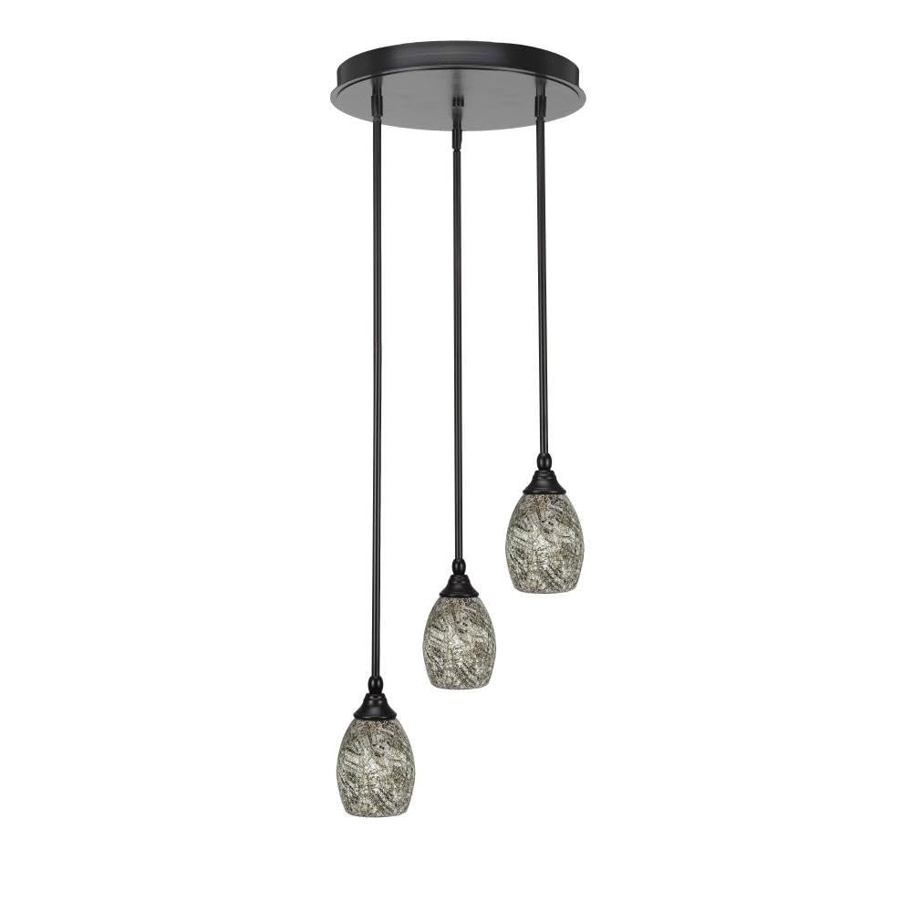 Empire 3 Light Cluster Pendalier in Espresso (2143-ES-5054)