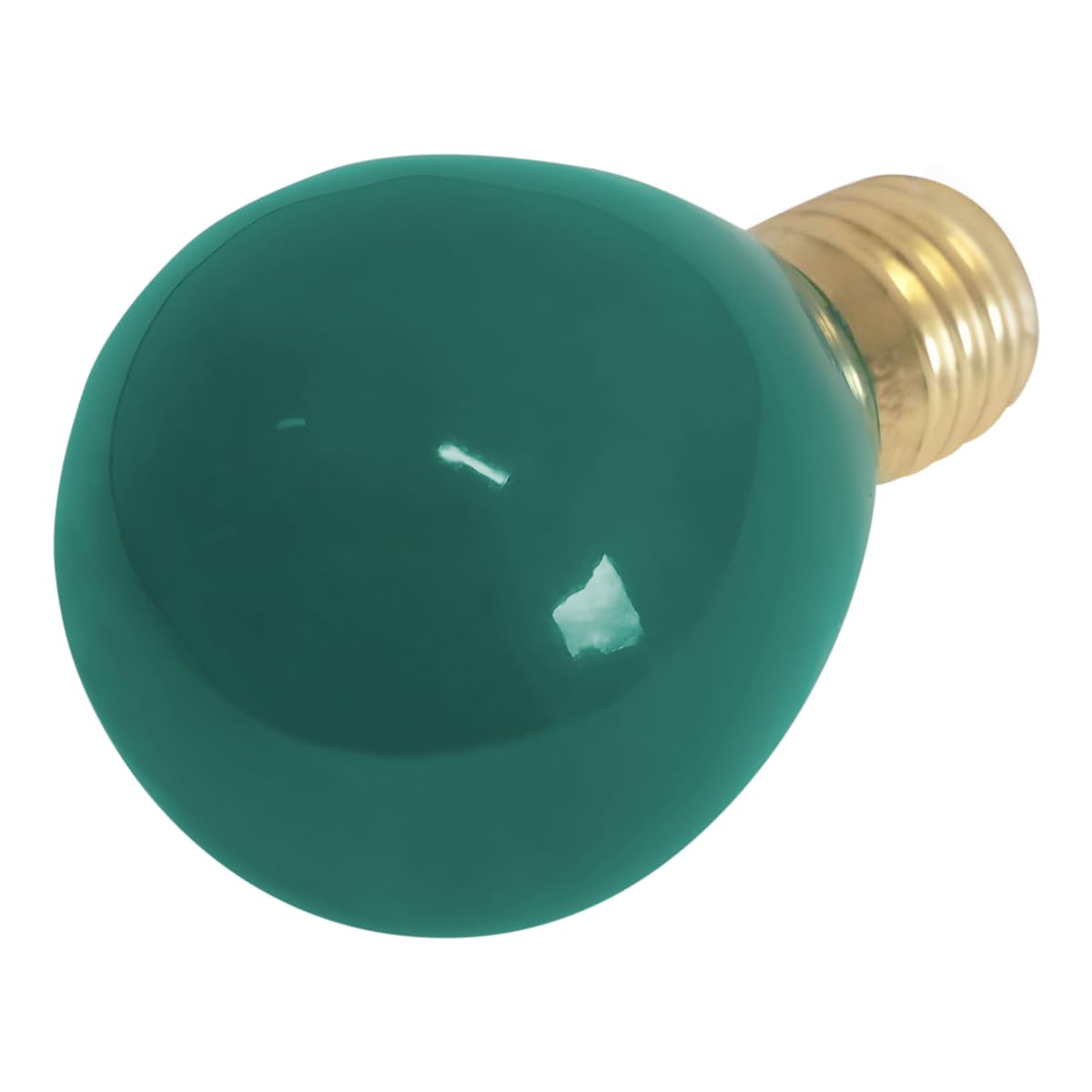 Ocs Parts 10S11N-130V-Cg Green Light Bulbs | 4-Pack | 10 Watt 130 Volt S11 Miniature E17 Intermediate Screw Base Lamps | 4,500 H