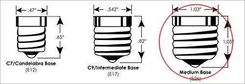 Creative Hobbies® Flicker Flame Light Bulb, E26 Standard Base, Orange Glow, Glass, 10J, Pack of 5