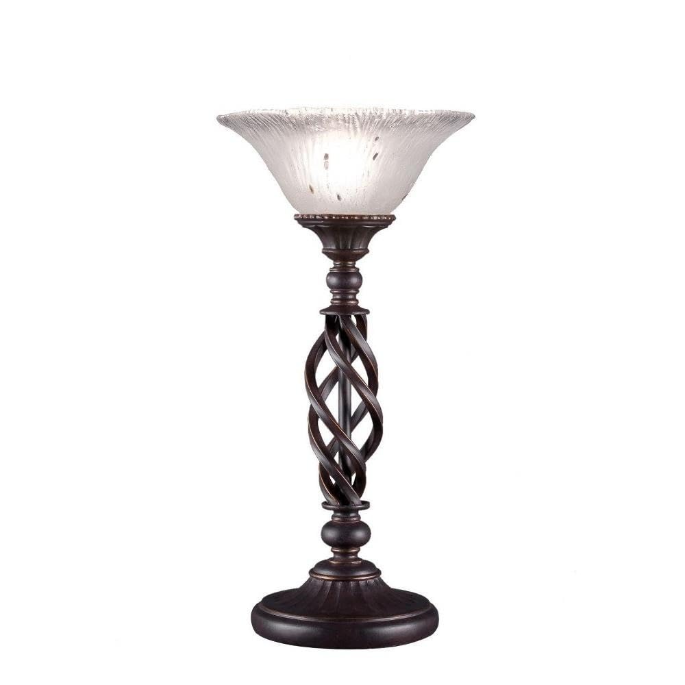 Toltec Lighting Elegante1 Light Table Lamp in Dark Granite (63-DG-731)