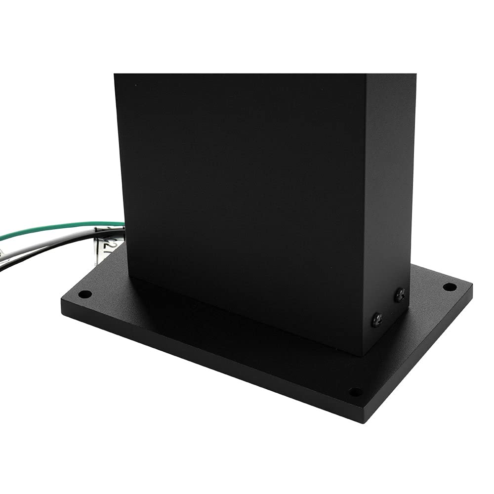 Vonn 32&quot; Modern Black Led Outdoor Bollard Light, 10W Etl Certified Landscape Fixture