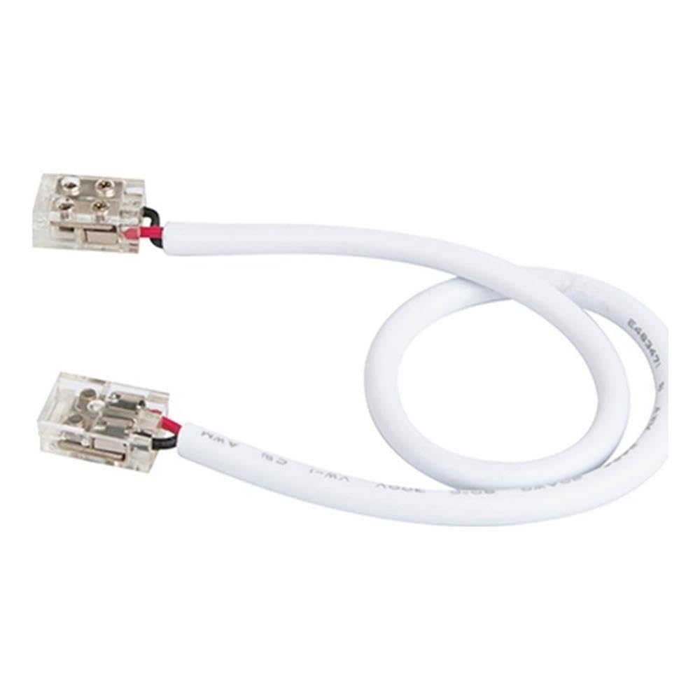Wac Lighting T24-Bs-Ic-036-Wt, Basics & Gemini 24Vdc In-Wall Rated Joiner Cable 36In Length In White