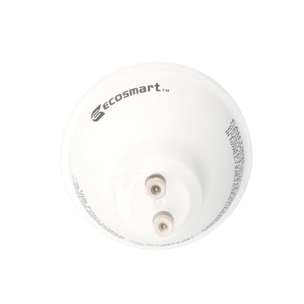 Ecosmart 50W Bright White Mr16 Gu10 Led Bulb - 12-Pack, Energy Efficient Lighting