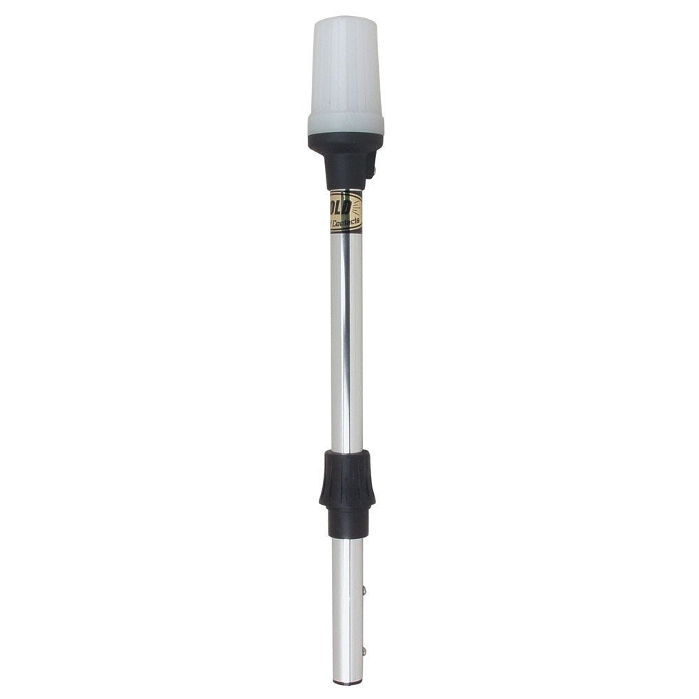 Perko Alpha-Series 42in White All-Around Navigation Pole Light, Model 1400DP5CHR, Aluminum