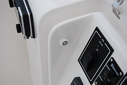 Lumitec 101053 Exuma Courtesy/Accent Light, Direct / 360 Degree, White Case, Blue