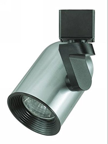 Track Lighting with Twisted & Turn- Gu1044; 120V44; 50W - Brushed Steel