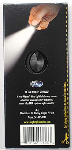 Photon AUV Micro-Light Keychain, Ultraviolet Beam, Plastic Material