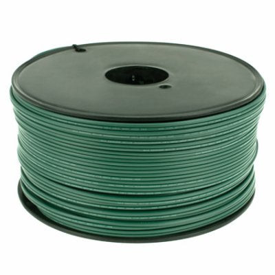 Holiday Bright Lights W025081W Green Wire Cord, No Sockets, 250-Ft. Spool - Quantity 2