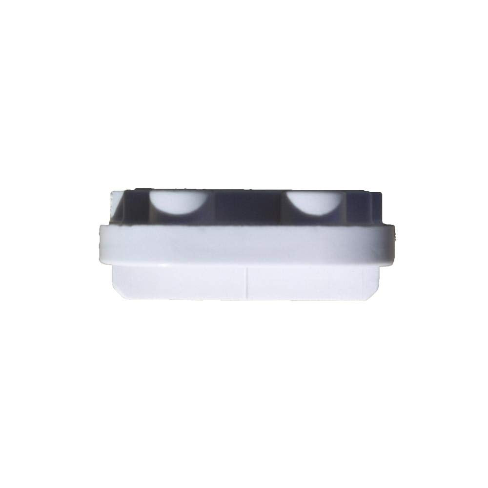Leviton 13452 Fluorescent Medium Bi-Pin Socket, 18/24/36W, 660W 600V, White, Viton Material