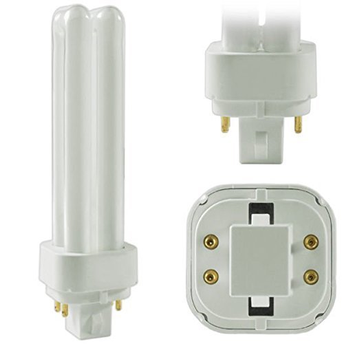 Circle Compact Fluorescent Light Bulb, 13W, 4 Pin G24q-1, Soft White, 8 Pack