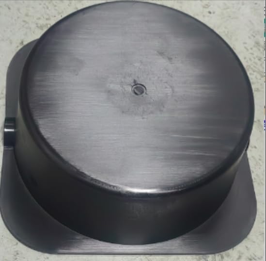 Tuanse 15 Pcs Recessed Light Cover For 4 Inch Lighting Fixtures 5.3 X 5.3 X 3.35 Inch Fire-Resistant And Energy-Saving Light Insulation Protect Cover For Attic (Black)