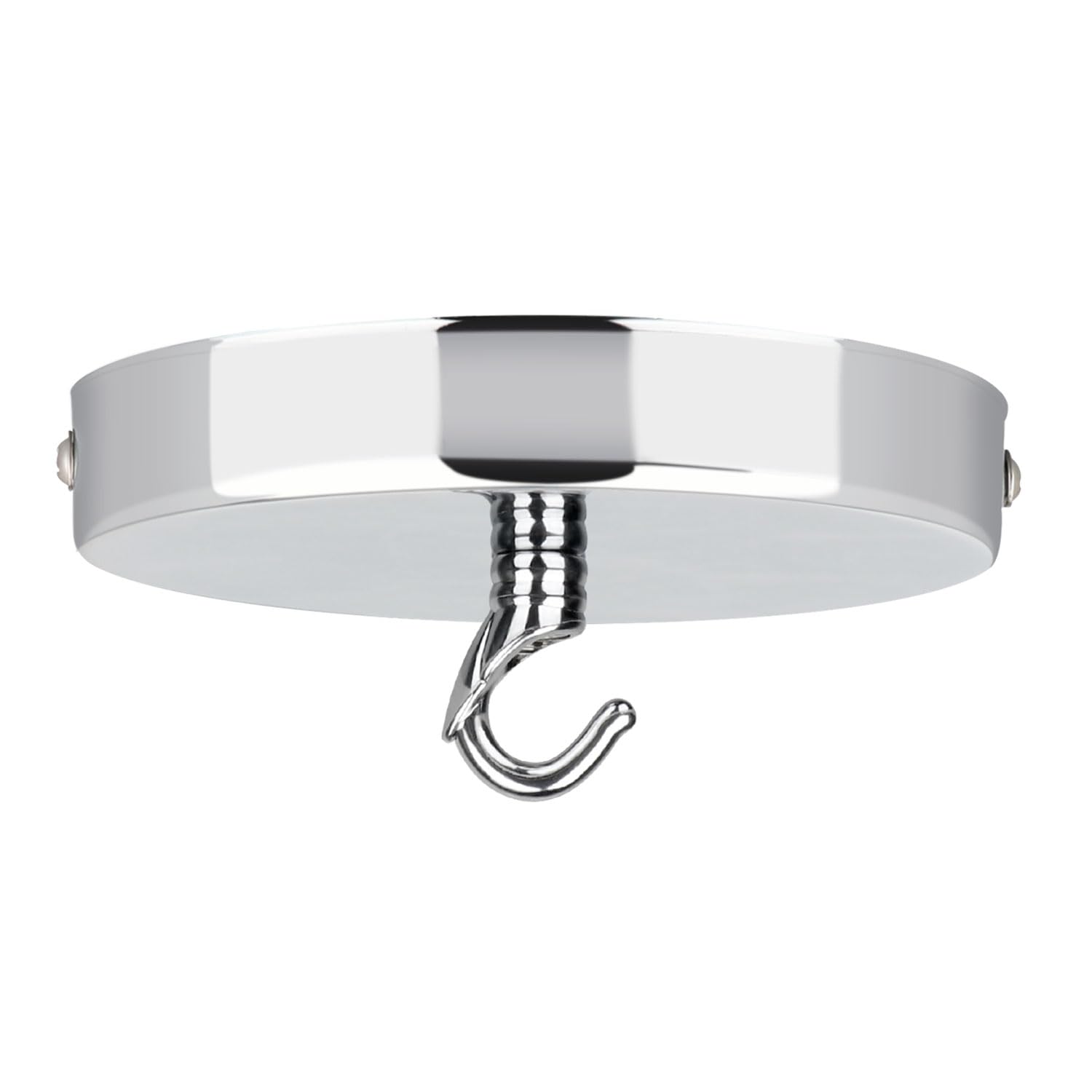 Helunsi Ceiling Canopy Kit - 4-3/4 Aluminum Pendant Light Cover Plate, Silver, Rated 20Lb, Model As-001, Pack Of 1