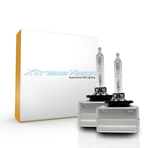 XtremeVision HID Xenon Replacement Bulbs - D1S/D1R/D1C - 10000K Dark Blue - 1 Pair