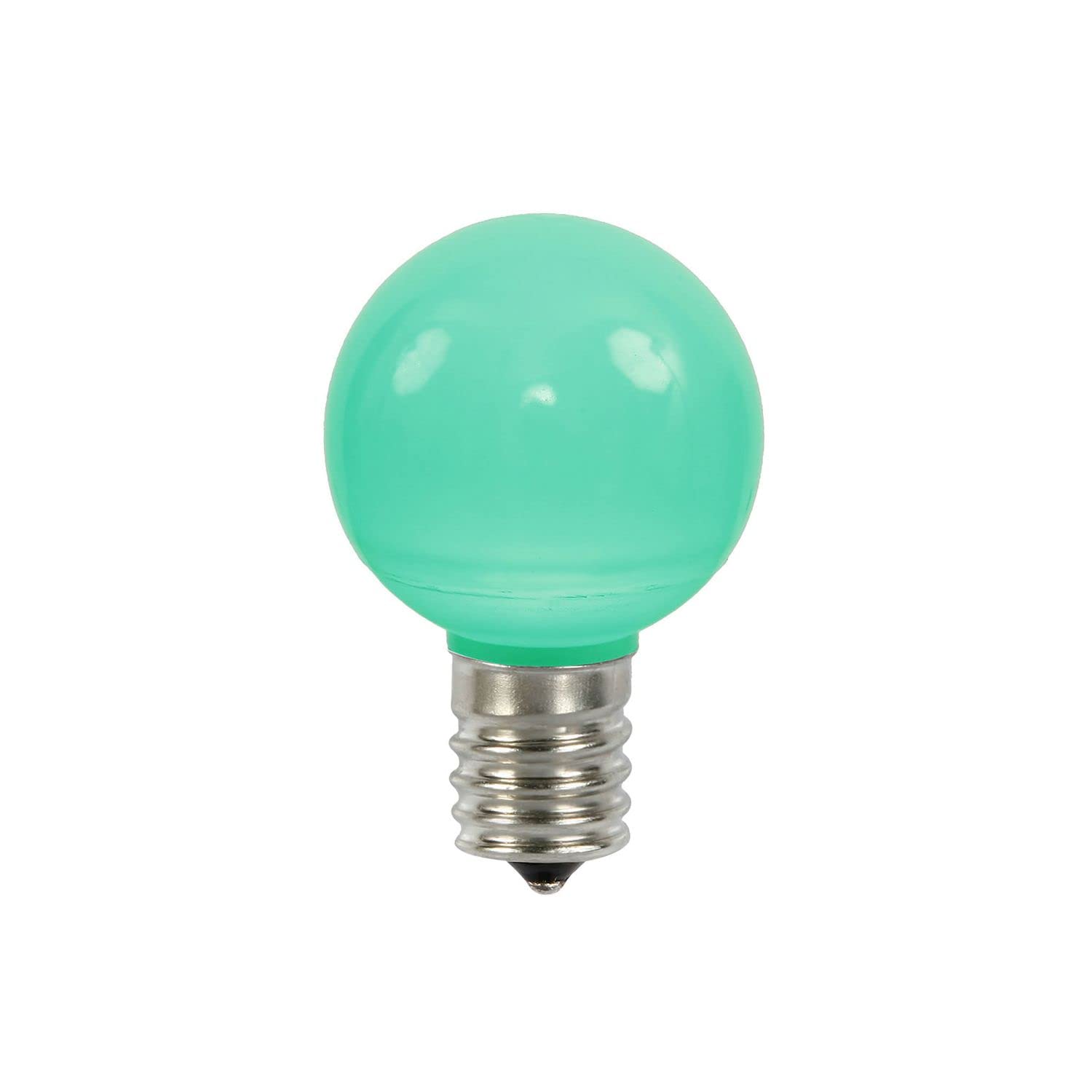 Vickerman G50 Green Ceramic LED Replacement Bulb, Package of 25
