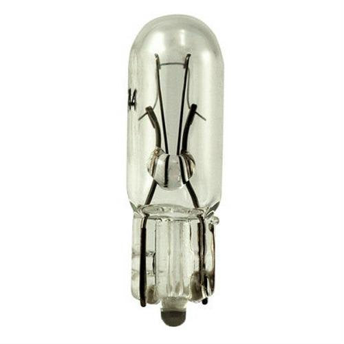 Eiko 74-10 74, 14V .1A T1-3/4 Sub Miniature Wedge Base Light Bulb (Pack of 10)