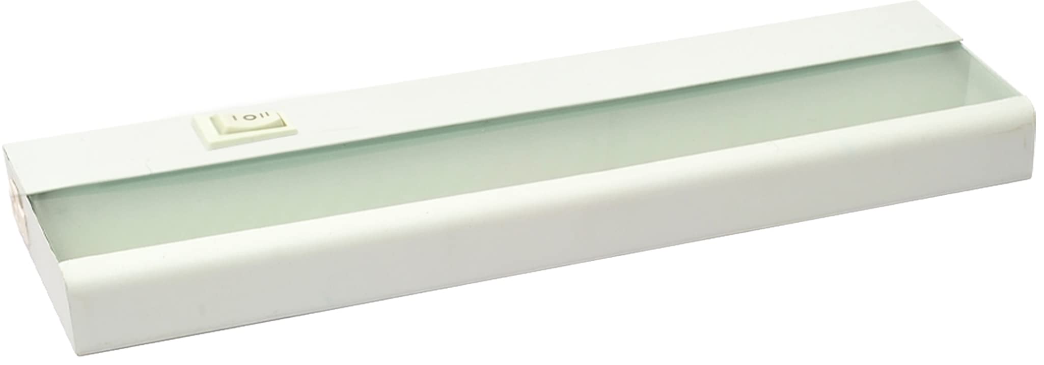Amax Lighting Led Under Cabinet Light, 5W 4000K, 300 Lumens, White, Glass