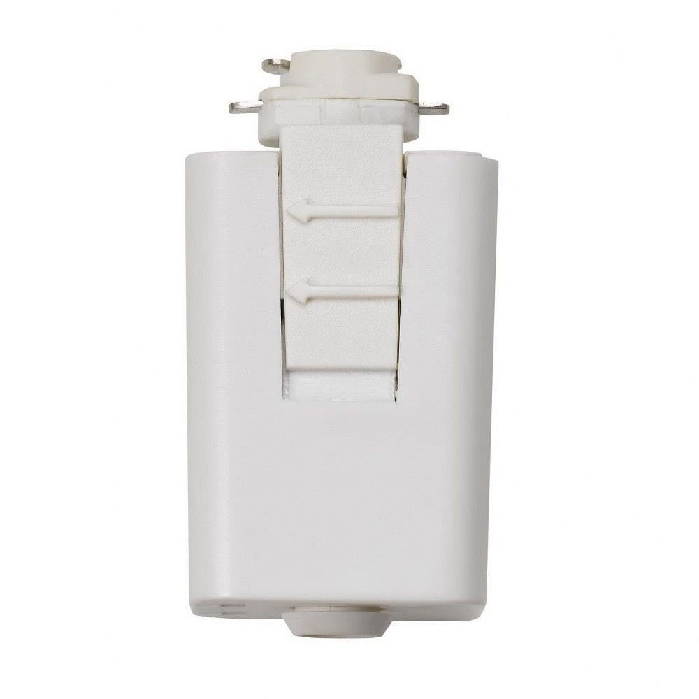 Cal Line Voltage Pendant Track Adopter, Metal, 2 x 1.4 x 1.4 in, White, Model HT-PN-ADOPT-WH