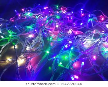 coku Multicolored Decorative Fairy String Lights with LED Bulb and Mode Control Remote for Christmas, Diwali, Festivals Or Home