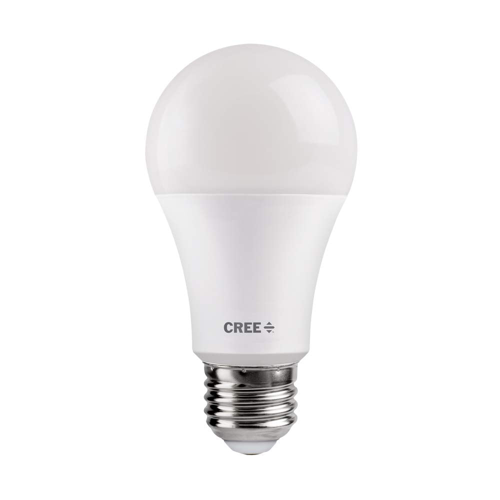 Cree Lighting TA19-08050MDFH25-12DE26-1-E1 6-1-E1 A19 60W Equivalent LED Bulb (Dimmable) 815 lumens Daylight 5000K, 1 Count (Pac