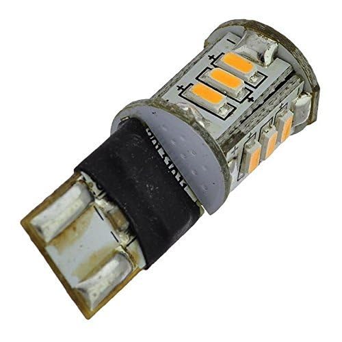 Ledwholesalers T10 194 Wedge Base Landscaping Light Bulb Led Replacement For Malibu 12V Ac/Dc (6-Pack), Warm White, 1484Awwx6