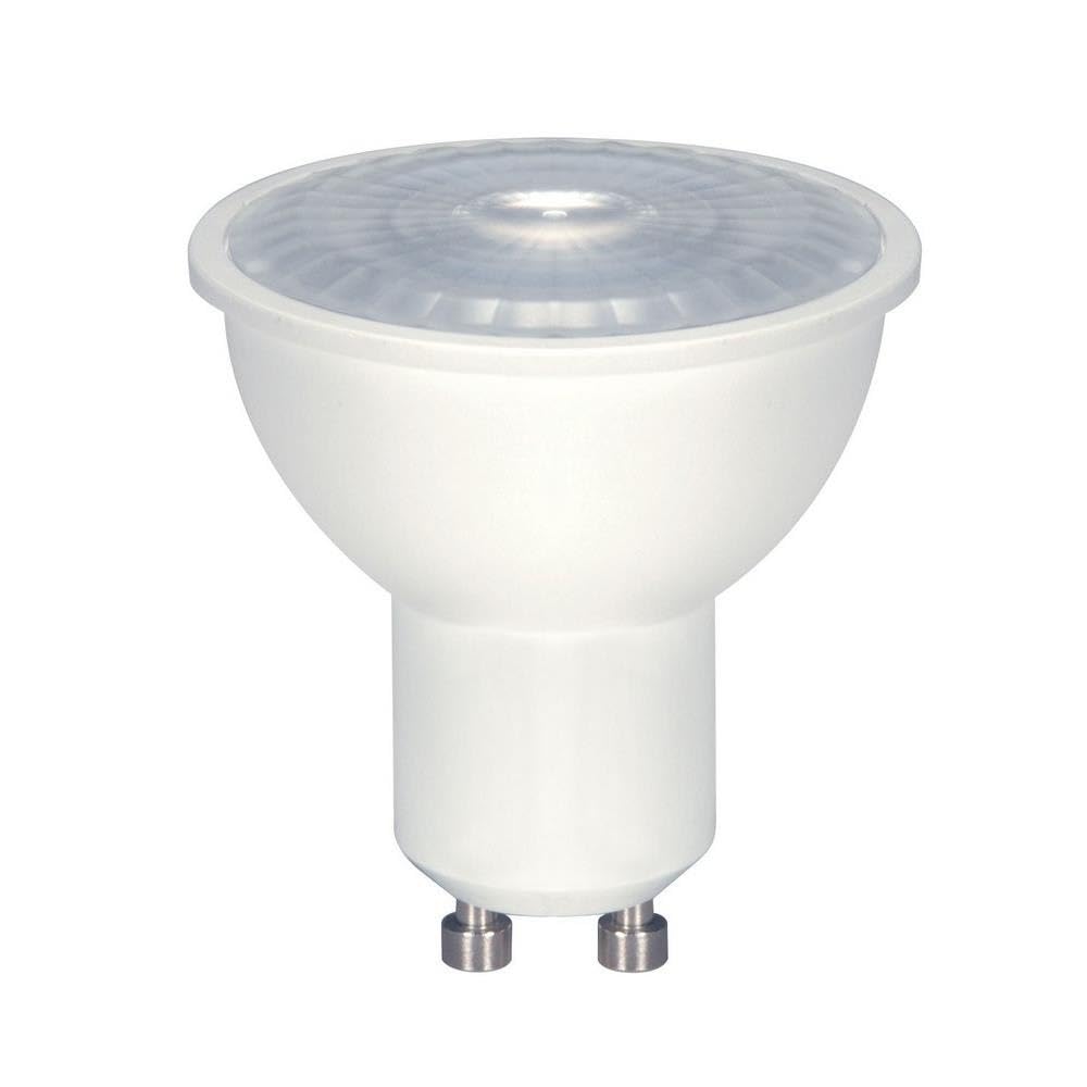 Satco MR16 LED Replacement Lamp, 6.5W, GU10 Base, 5000K, 2 Inches Wide, Array White Finish
