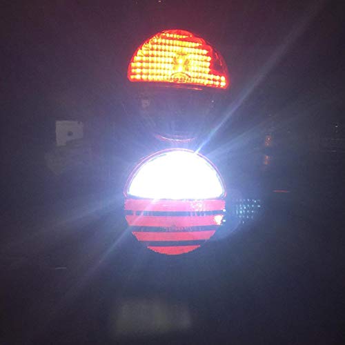 Auxito Xenon White 3056 3057 3156 3157 4157 3030 Chipset Smd Led Bulbs With Projector For Car Tail Brake Light Backup Reverse Turn Signal Lights (Pack Of 2)