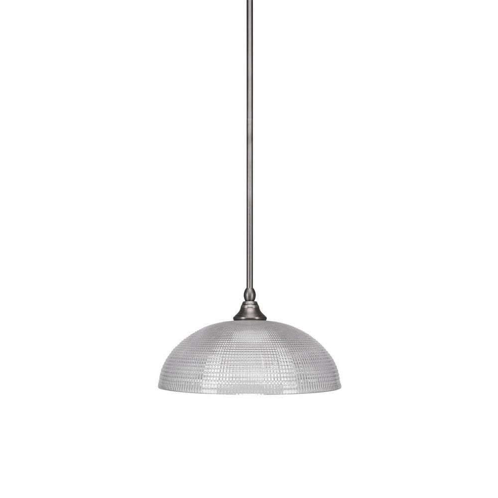 Toltec Lighting 1 Light Mini Pendant In Brushed Nickel (23-Bn-540)