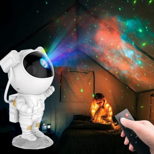 NYRWANA Astronaut Galaxy Projector, Galaxy Projector, Astronaut Projector, Space Projector, Night Lamp for Kids, Birthday Gifts,