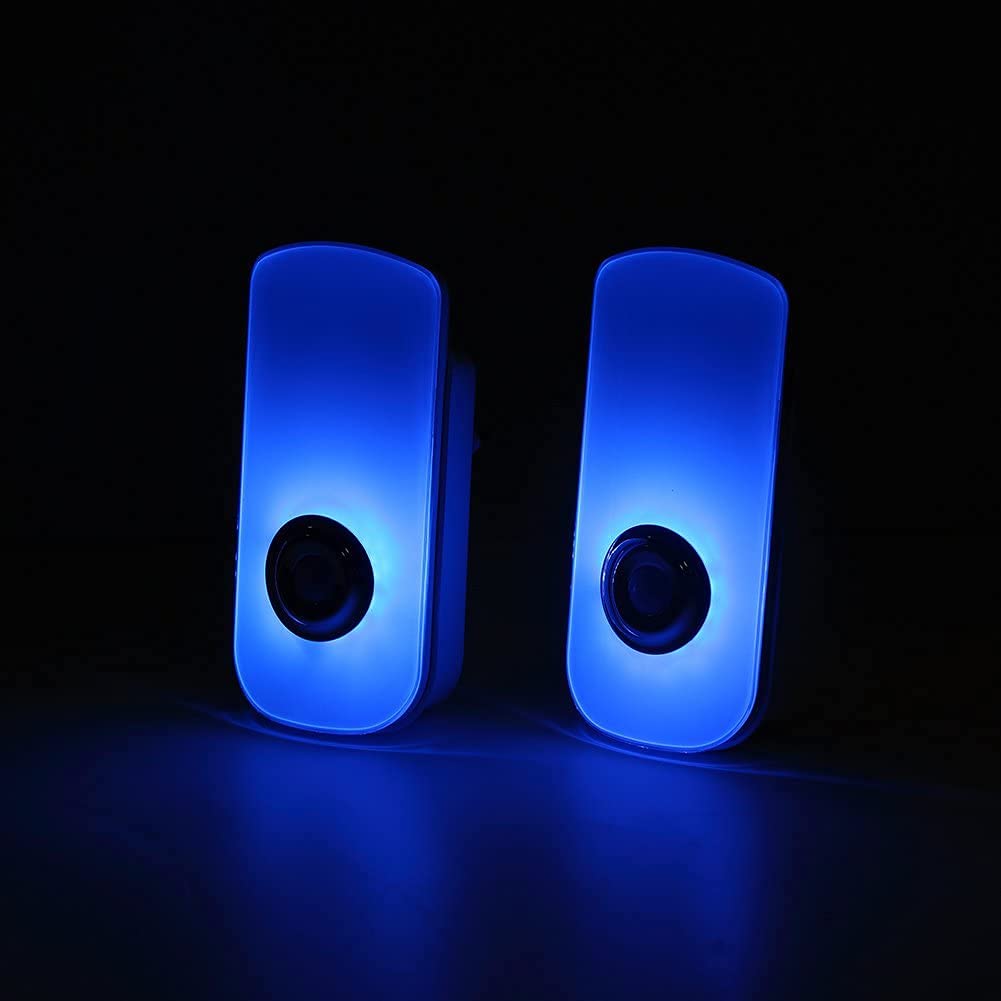 Bonashi 2 Pack Led Night Light Flashlight With Motion Sensor - Rechargeable Portable Blue Torch