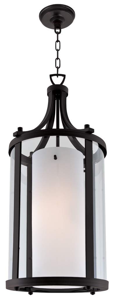 DVI Lighting DVP9011GR-OP Pendant with Opal Glass Shades, Graphite Finish