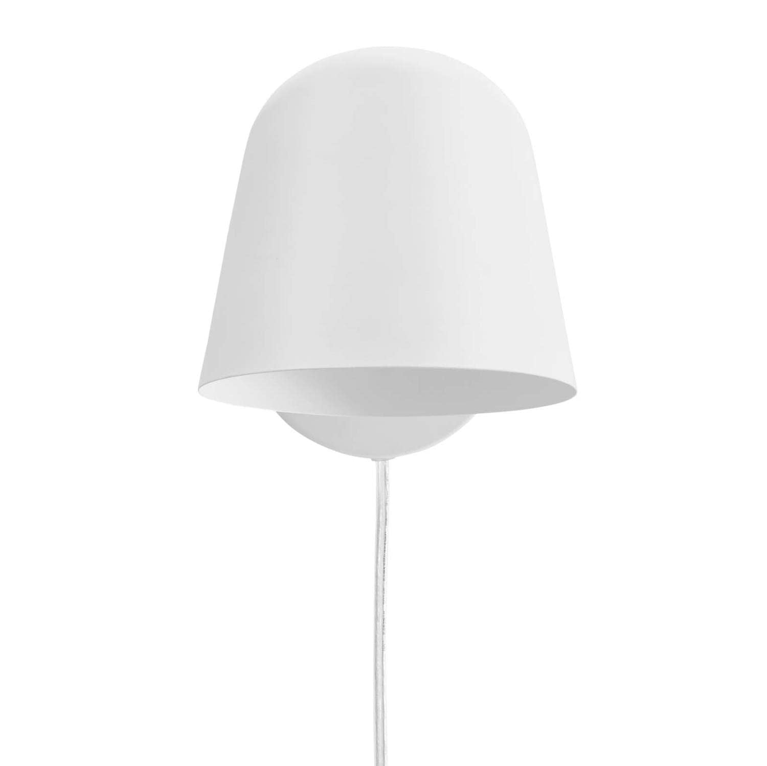 Modway Briana 1-Light Modern Metal Swivel Wall Sconce in White