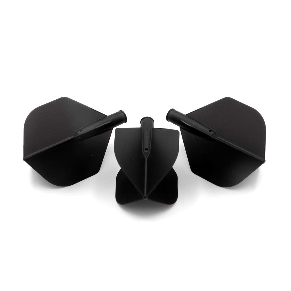 Cuesoul Tero Ak4 Black Dart Flights Standard,Set Of 3 Pcs