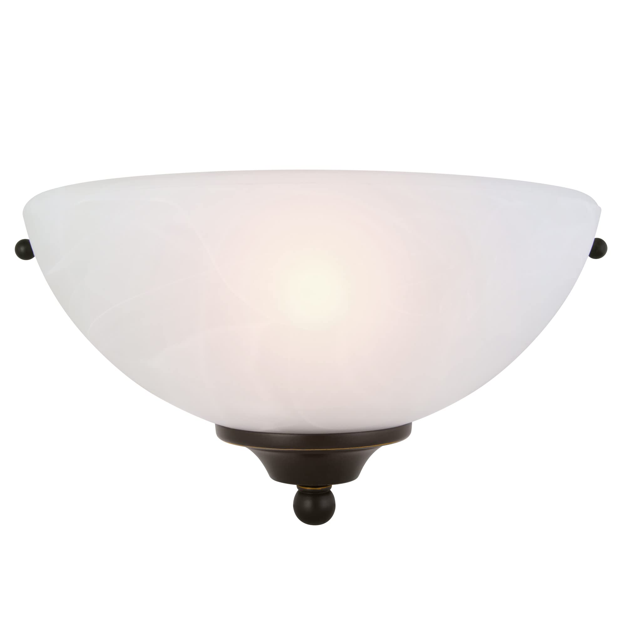 Design House Millbridge Wall Sconce, 1-Light, Alloy Steel, Oil-Rubbed Bronze, Model 514554