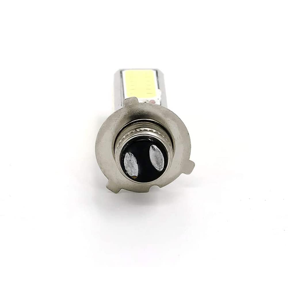 AUTOVIC COB Light Bulb 6000K, Model Cos-M03-PJ-12V, White Aluminum, Compatible with Honda ATC & TRX Models