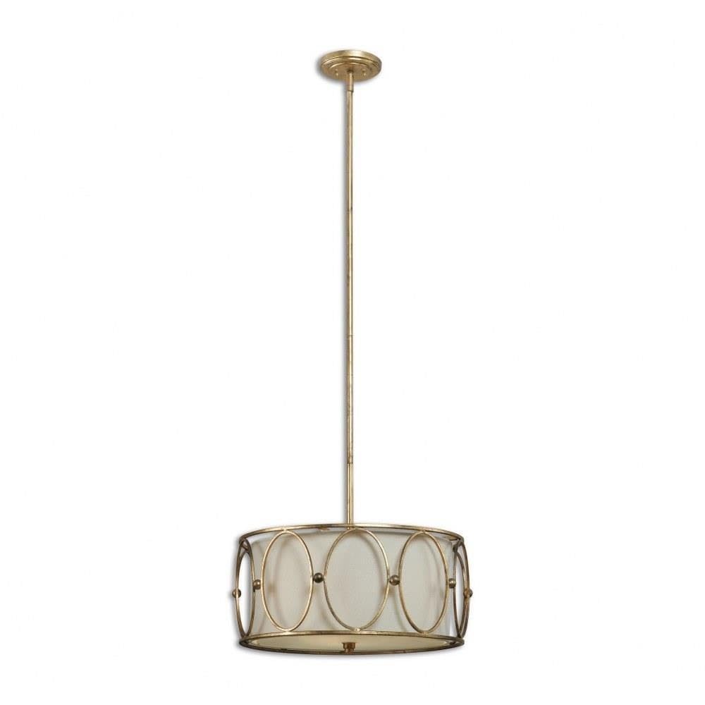 212 Main 21955 55 in H x 20 in D Ovala 3 Lt Pendant